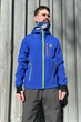 Мужская спортивная ветровка Brooklet softshell водозащитная софтшел ветрозащитная куртка с эргономичным капюшоном для трекинга велосипеда и активного отдыха синий - 1140782-6 - XS - изображение 6