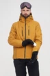 Куртка горнолыжная мембрана 10000 зимняя теплая Brooklet J mode beige мужская бежевый - BJ2023-12 - S - изображение 3