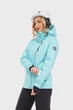 Куртка горнолыжная мембрана 10000 лыжная зимняя Brooklet Lili Baby blue женская голубой - 202303BLJ-01 - L - изображение 3