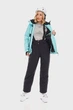 Горнолыжный костюм мембрана 10000 лыжный комплект куртка и брюки Brooklet Liliana Baby blue мембрана голубой - 302303BLS-01 - S - изображение 2