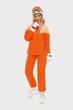 Горнолыжный костюм мембрана 10000 лыжный комплект куртка и брюки Brooklet Liliana Red orange/Melon orange женский оранжевый - 302303BLS-03 - L - изображение 1