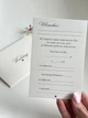 Запрошення на весілля "Wedding" тиснення сріблом - изображение 1