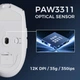 Миша бездротова ігрова MCHOSE G3 PAW3311, 12000 DPI 2,4G+Bluetooth+Wired Blue - зображення 6