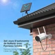 Беспроводная внешняя WiFi камера видеонаблюдения ieGeek DD201 с солнечной панелью - изображение 8