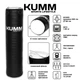 Мішок боксерський Kumm 120х32см PVC чорний 2646 - зображення 2