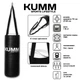 Мешок боксерский Kumm 70х25см PVC с креплением черный 2875 - изображение 2