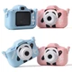 Дитяча фотокамера Panda UFT F3 Panda Blue з силіконовим чохлом - зображення 4