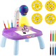 Projektor do nauki rysowania Ricokids 73700 Fioletowy (5903890613228) - obraz 1