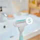 Кассеты для бритья (лезвия) женские Gillette Venus Deluxe Smooth Sensitive 4 шт в упаковке (74778035) - изображение 3