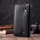 Мужской клатч на два отделения из натуральной кожи ST Leather 22531 Черный - изображение 9