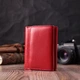 Кожаный яркий кошелек для женщин ST Leather 22505 Красный - изображение 9