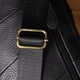 Сумка интересной формы через плечо из натуральной кожи Vintage 22958 Черный - изображение 7