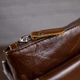 Чоловіча сумка Vintage із натуральної шкіри вінтажного стилю коричневого кольору для документів (bg140fash91) - зображення 18