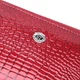 Женский лакированный кошелек на молнии из натуральной кожи ST Leather 22677 Красный - изображение 5