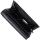 Кожаный женский кошелек в три сложения ST Leather 22488 Черный - изображение 7