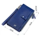 Кошелек женский ST Leather 18416 (ST420) с ремнем на запястье Синий - изображение 3