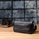 Стильная женская сумка с двумя ремешками из натуральной кожи VINTAGE Bag 22926 Черный - изображение 10