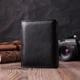 Вертикальный кошелек для стильных мужчин из натуральной кожи ST Leather 22464 Черный - изображение 10