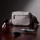 Женская сумка на одно отделение из натуральной кожи Vintage 22602 Белая - изображение 12