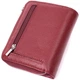 Женский кошелек среднего размера из натуральной кожи ST Leather 22551 Бордовый - изображение 2