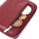 Женский кошелек среднего размера из натуральной кожи ST Leather 22551 Бордовый - изображение 8