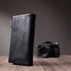 Вертикальный бумажник унисекс из мягкой натуральной кожи ST Leather 22743 Черный - изображение 10