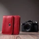 Женский компактный кошелек с карманом для монет из натуральной кожи ST Leather 22689 Красный - изображение 10