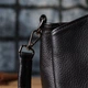 Сумка на плечо из натуральной кожи для женщин VINTAGE Bag 23007 Черный - изображение 13