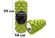 Массажный ролик EasyFit Grid Roller Extreme 33 см Салатовый (A-021485) - изображение 1