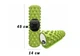 Масажний ролик EasyFit Grid Roller PRO 45 см Салатовий (A-021503) - зображення 1