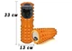 Массажный ролик EasyFit Grid Roller 33 см v.1.2 Оранжевый (A-021883) - изображение 1