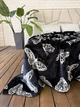 Плед покрывало плюшевое Cappone из микрофибры Бабочки 200х220 см - изображение 5