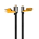 Кабель USB 4в1 WALKER C990 65W трансформер black/yellow - изображение 10