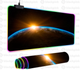 LED килимок для мишки Космос 80х30см., Горизонт - изображение 1