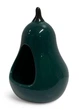 Купалка \ миска керамічна для хом'яків Mazceramics ручної роботи груша темно-зелена Г:6 см х Ш:8 см х В:10 см - зображення 3
