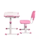 Комплект дитячих меблів парта Cubby Olea Pink та стілець FunDesk SS15W Pink - зображення 4