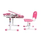 Комплект дитячих меблів FunDesk Vanda Pink та FunDesk SS15W Pink - зображення 4