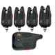 Набор сигнализаторов GLADIATOR RF1118 Black 4 сигнализатора и пейджер до 150 м (RF1118) - изображение 4