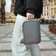 Сумка-органайзер WiWU Minimalist Travel Pouch для гаджетов и аксессуаров Черная - изображение 5