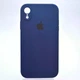 Чохол Silicone Premium case з захистом камери для iPhone XR Full Camera Protective dark blue 0030 - изображение 1
