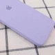 Чохол Silicone Premium case з захистом камери для iPhone XR Full Camera Protective lilac 0037 - изображение 2
