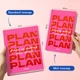 Мини-планер «I HAVE NO PLAN AT ALL mini» розовый - изображение 4