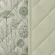 Покрывало пайяное Zastelli Field Green/11-0103 Egret Полуторное 160x210 см Двустороннее (2555000009730) - изображение 2
