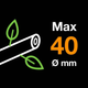 Sekator nożycowy Fiskars SingleStep L L38 82 cm (6411501124609) - obraz 5