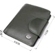 Вертикальный женский кошелек из натуральной кожи ST Leather 23070 Зеленый - изображение 3