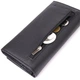 Вместительный кошелек для женщин из натуральной кожи ST Leather 23097 Черный - изображение 8