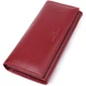 Элегантный кошелек у два сложения из натуральной кожи ST Leather 23065 Бордовый - изображение 1