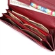 Модный женский кошелек на магнитах из натуральной кожи ST Leather 23113 Бордовый - изображение 7