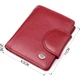 Женский кошелек вертикального формата из натуральной кожи ST Leather 23071 Бордовый - изображение 3