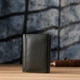 Маленький гаманець зручного формату із натуральної шкіри ST Leather 23076 Зелений - зображення 8
